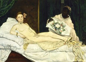 Manet's 'Olympia'. 