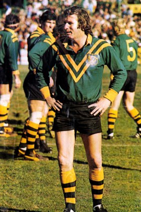 Graeme Langlands represented Australia in 45 Tests.