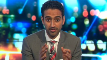 Waleed Aly delivers his editorial, which went viral.