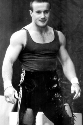 Former Olympic weightlifter Ronald Laycock in a file photo.