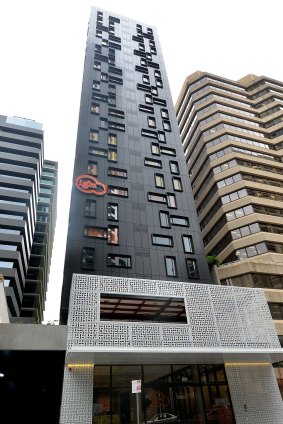 The 23-storey Iglu Brisbane has not been certified.