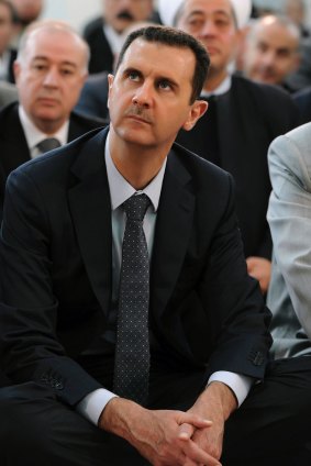 Syrian President Bashar al-Assad is an ally of Russia and Iran.
