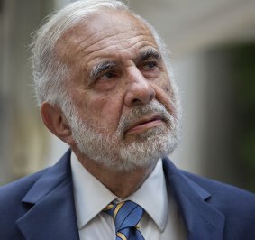 Carl Icahn sees China as a problem for Apple.