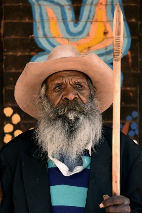 Graham Kulyuru is one of the artists whose work will be displayed in the Tarnanthi Festival of Contemporary Aboriginal and Torres Strait Islander Art. 