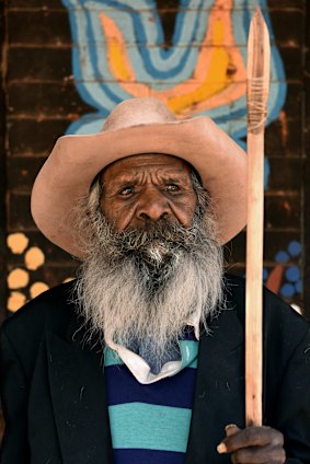 Graham Kulyuru is one of the artists whose work will be displayed in the Tarnanthi Festival of Contemporary Aboriginal and Torres Strait Islander Art. 