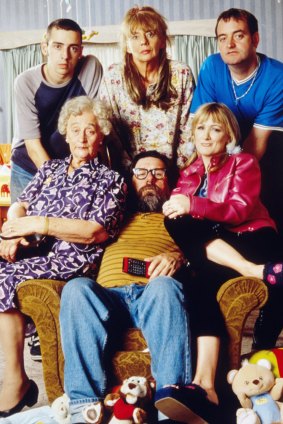 Liz Smith in the sitcom The Royle Family.
