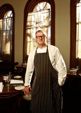 Chef Michael Ryan of Provenance restaurant in Beechworth.