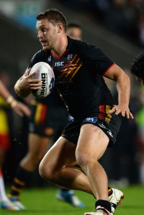 New recruit: Elliott Whitehead of Catalan Dragons will join the Raiders in 2016.