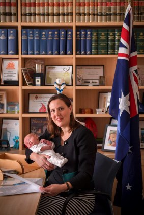 Kelly O'Dwyer in her office on Friday.
