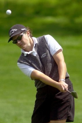 'I am finding golf fun again.': Rachel Hetherington.