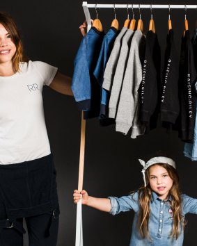 Maddison Noble and four-year-old daughter Riley Freeman are the creatives behind new kids fashion label 'Raising Riley'.