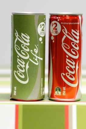 The recipe tweak suggests sales of Coke Life have fallen short of targets.