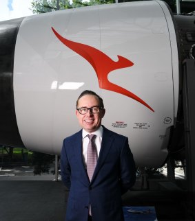 Qantas chief Alan Joyce.