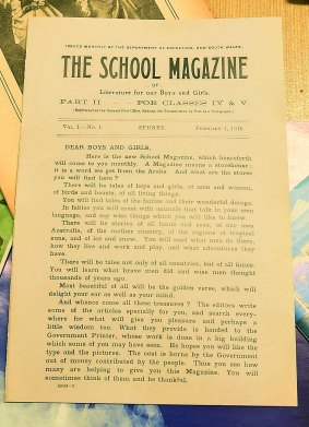 Major milestone: <i>The School Magazine</i> is toasting 100 years of continuous publication.