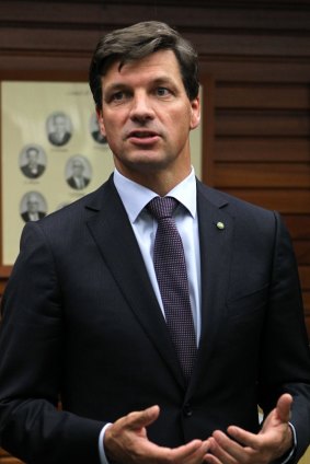 Member for Hume Angus Taylor.