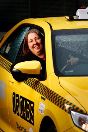 Karen Downie, Drivers Services Manager at 13cabs. 