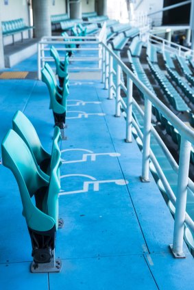 There are only 28 disabled access seats in Allianz Stadium, when there should be more than 400 based on national standards.