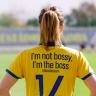 'I'm not bossy, I'm the boss': Swedish football team swaps jersey names for inspiring tweets