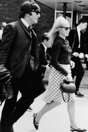 John and Cynthia Lennon in 1964.  