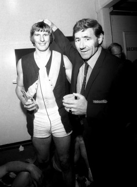 Tommy Hafey and Royce Hart.
