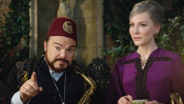 Jack Black jokes that he has told his agent that he only wants to appear opposite Cate Blanchett from now on.