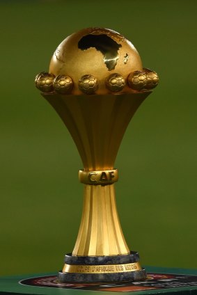 The African Cup of Nations trophy.