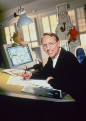 Scott Adams, creator of the Dilbert cartoon.