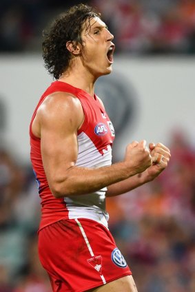 Swans ruckman Kurt Tippett has yet to face the Crows in Adelaide since departing the club.