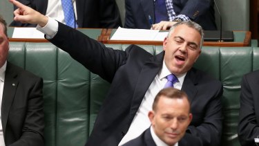 Treasurer Joe Hockey has failed to echo Prime Minister Tony Abbott's comments on superannuation.