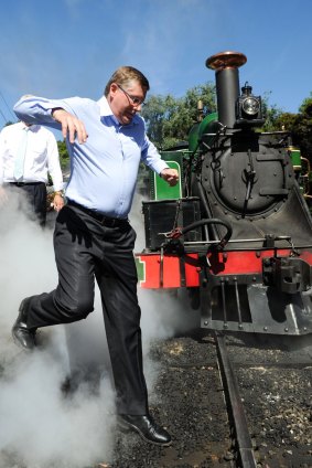 Premier Denis Napthine says coal will remain an important industry in Victoria for decades to come