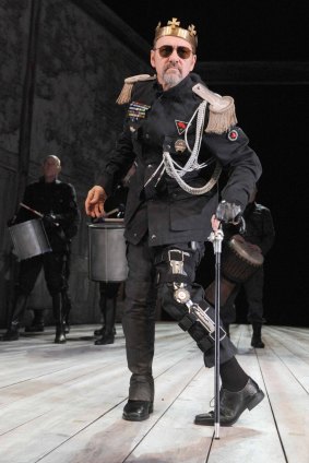 Kevin Spacey as Richard III in London in 2011.