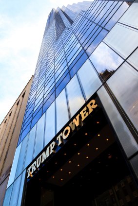 Trump Tower at 725 Fifth Avenue.