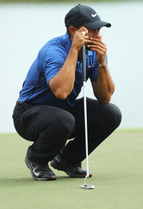 Woods struggled in his highly-anticipated comeback.