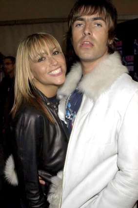 Liam with Nicole Appleton of All Saints. They were married from 2008 to 2014.