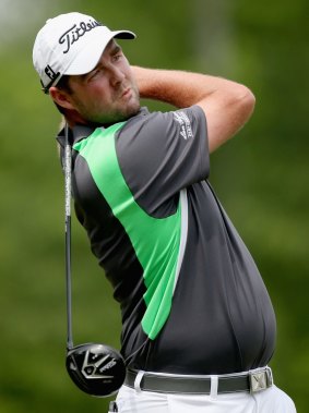 Marc Leishman is on track for a course record.