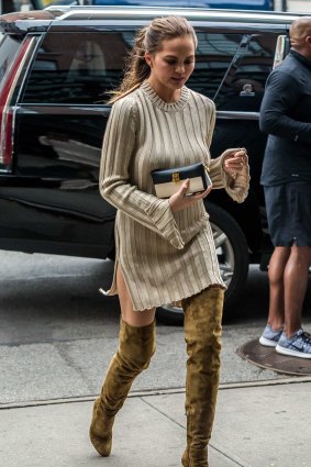 Teigen in New York.