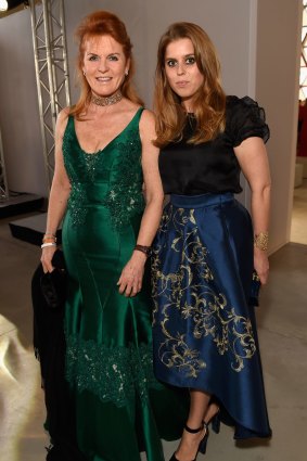 Sarah Ferguson, Duchess of York and her daughter Princess Beatrice of York attended the Fashion for Relief event during the Cannes Film Festival back in May.