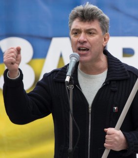 Murdered Russian opposition leader Boris Nemtsov.
