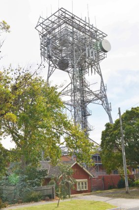 Local residents say the radio tower should be demolished.