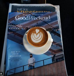 @MS_ONUR_KURT The love affair with Melbourne and coffee and the paper.