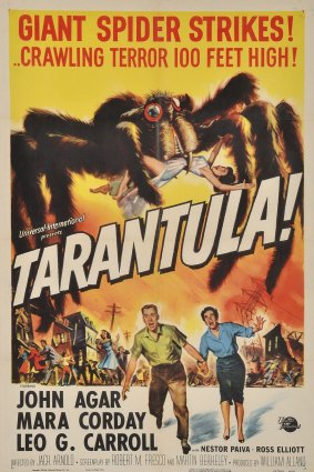 A poster for <i>Tarantula!</i> sold for $840 in an Australian auction.