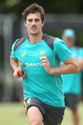 Australian Test bowler Pat Cummins. 