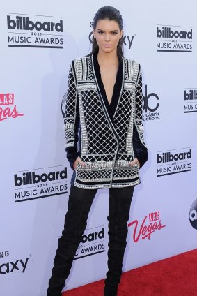 Kendall Jenner at the 2015 Billboard Music Awards in Las Vegas on May 17.