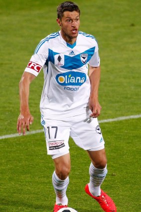 Matthieu Delpierre also limped off during the match against Perth Glory.