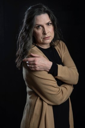 Pamela Rabe stars in Colm Toibin's The Testament of Mary.