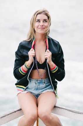 <i>Home and Away</i>'s Jessica Grace Smith wears jewellery from the So You Can project.