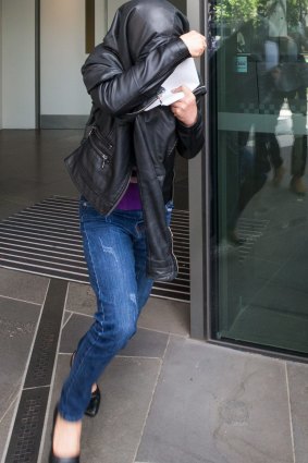 Thi Nguyen leaves Melbourne West police station