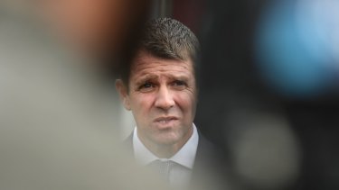 Mike Baird has been under huge media pressure over the greyhound racing ban.