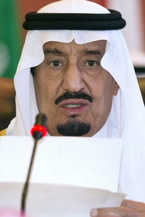 Saudi Arabia's new king Salman bin Abdul Aziz al-Saud. 