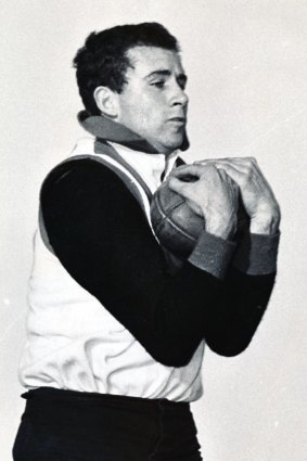 Austin Robertson in 1966, his season with South Melbourne.